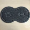 Pet placemats, PVC cute dog and cat paw basin and bowl MATS Application Scenario